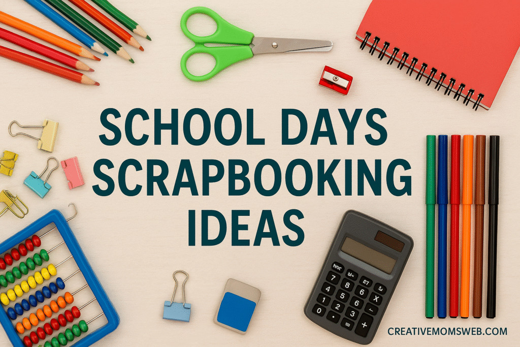 School Days Scrapbooking Ideas