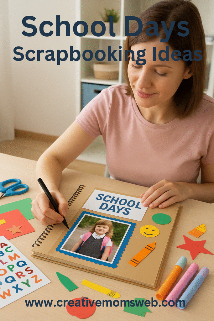 Fun & Easy School Days Scrapbook Ideas for Kids