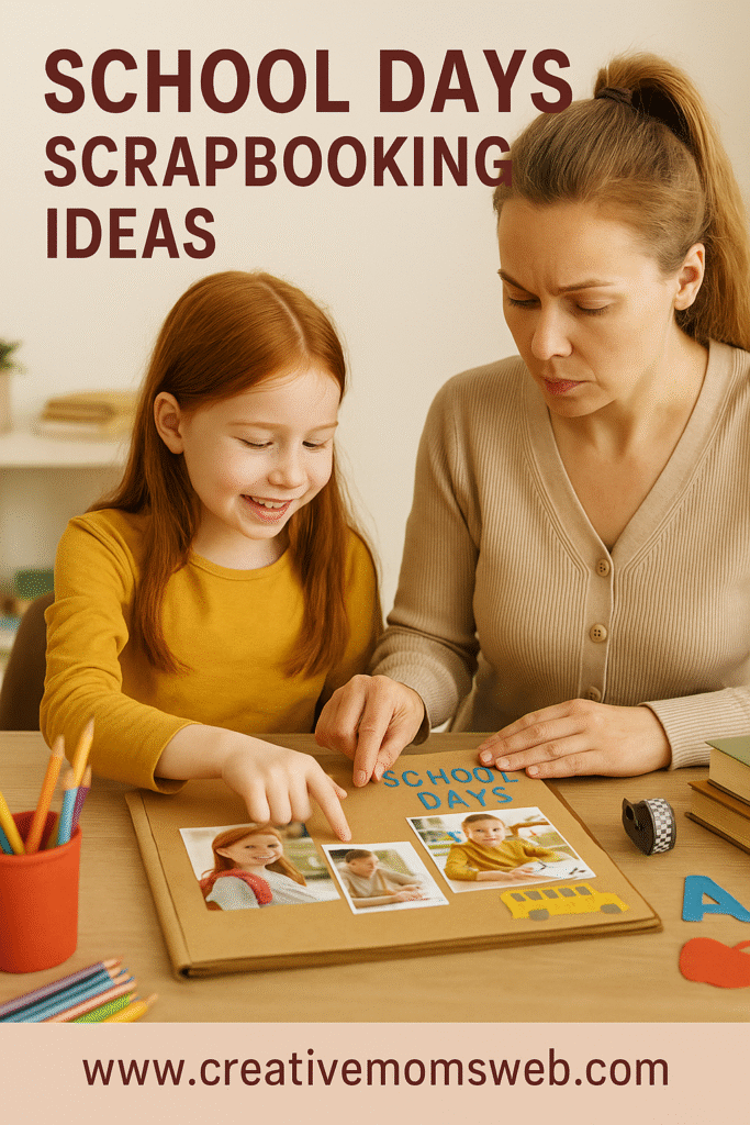 Creative School Days Scrapbooking Ideas for Kids’ Memories