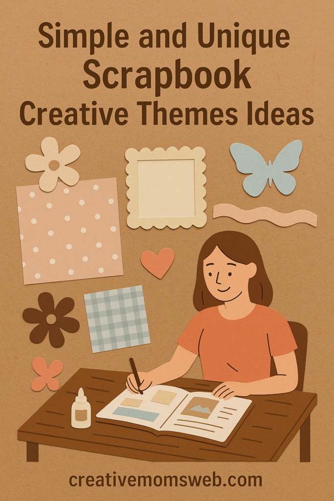 Simple and Unique Scrapbook Creative Themes Ideas