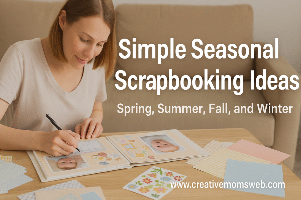 Seasonal Scrapbooking Ideas Spring, Summer, Fall, and Winter