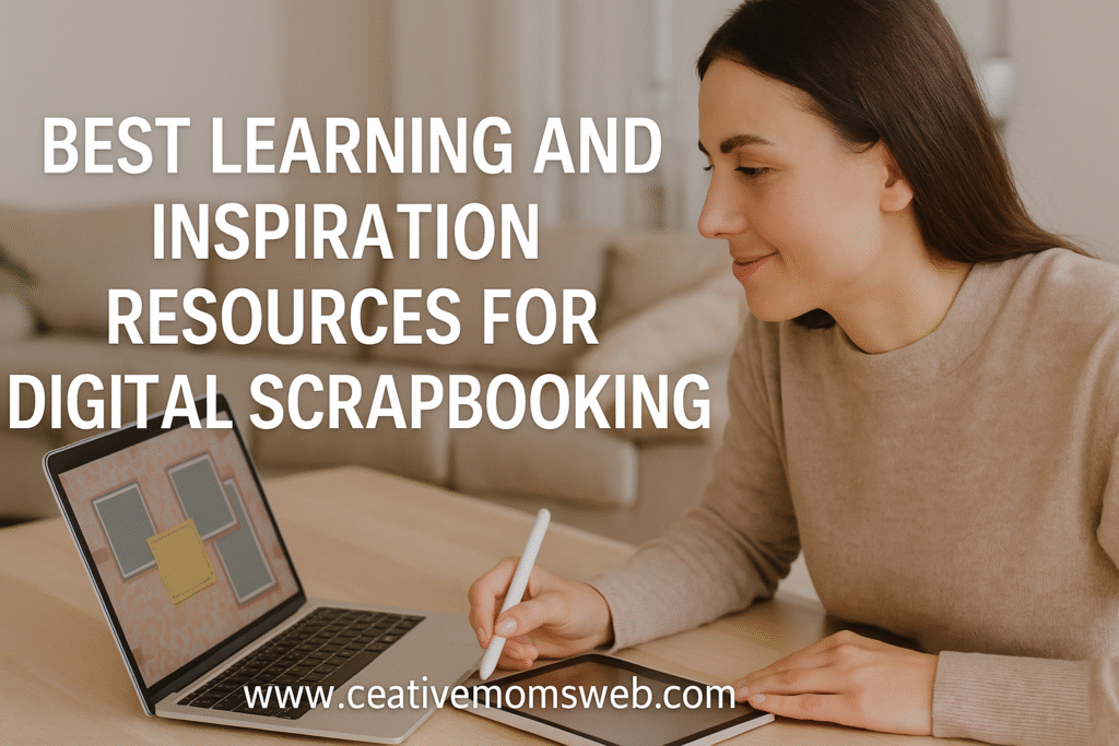 Best Learning and Inspiration Resources for Digital Scrapbooking