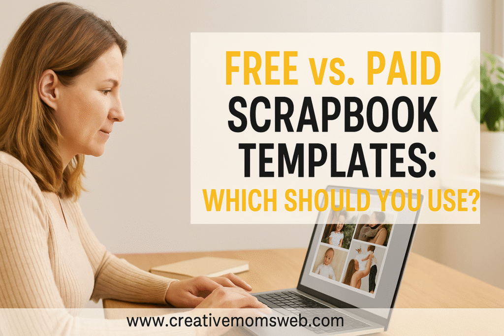 Free vs Paid Scrapbook Templates