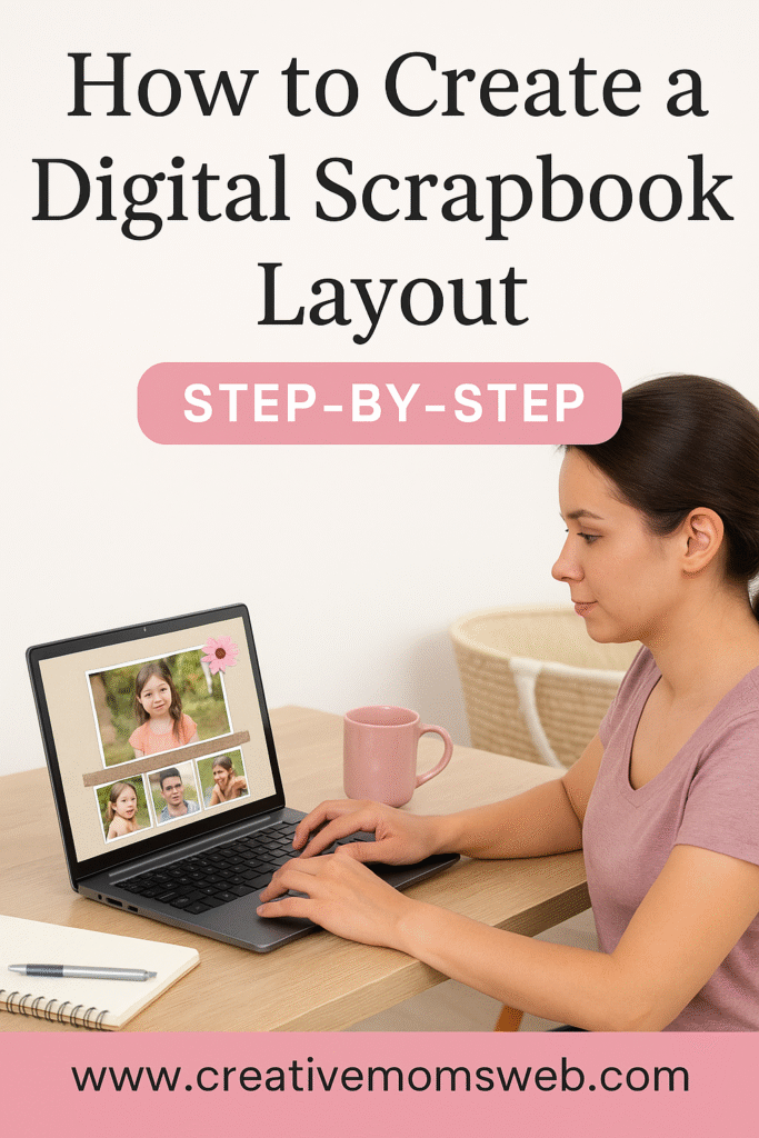 How to Create a Digital Scrapbook Layout Step-by-Step