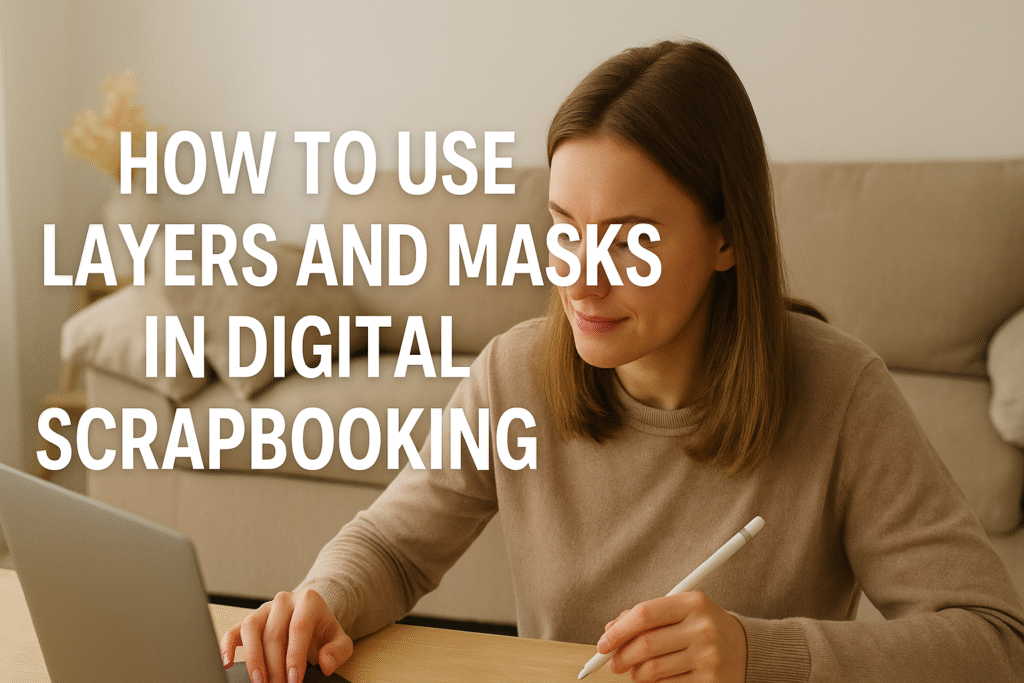How to Use Layers and Masks in Digital Scrapbooking
