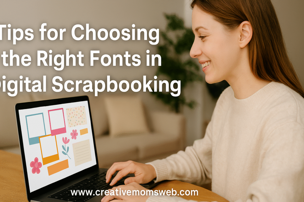 Tips for Choosing the Right Fonts in Digital Scrapbooking