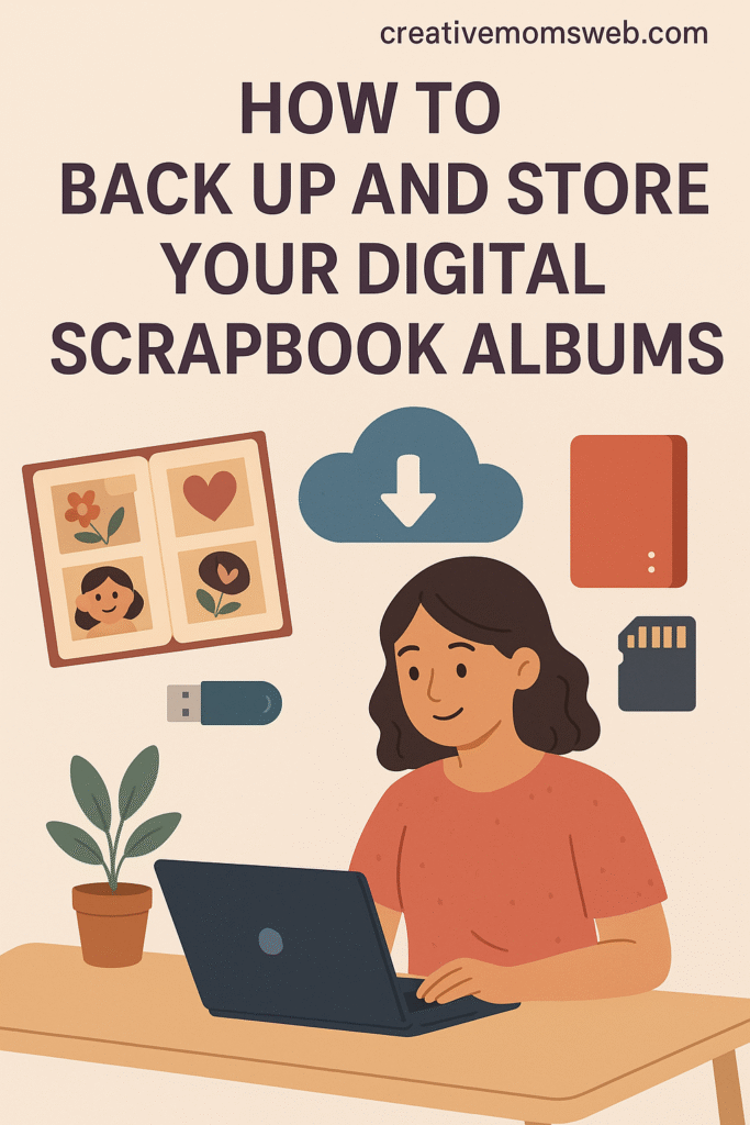 How to Back Up and Store Your Digital Scrapbook Albums