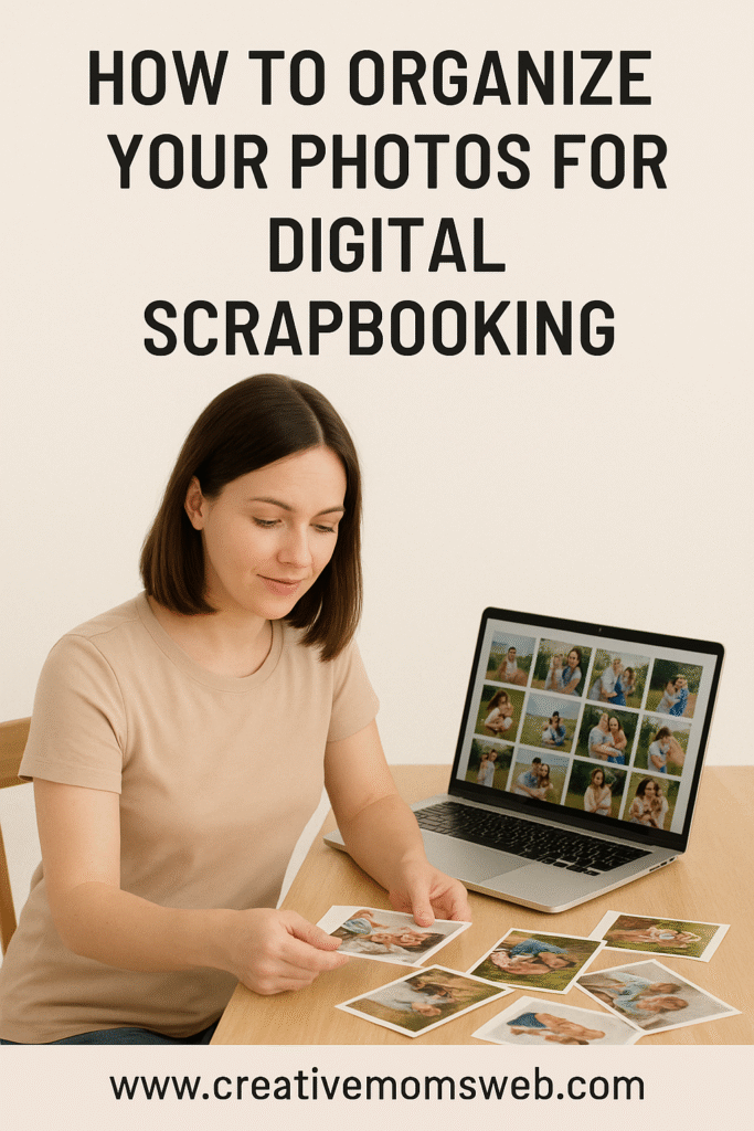 Simple Photo Organization Tips for Digital Scrapbookers