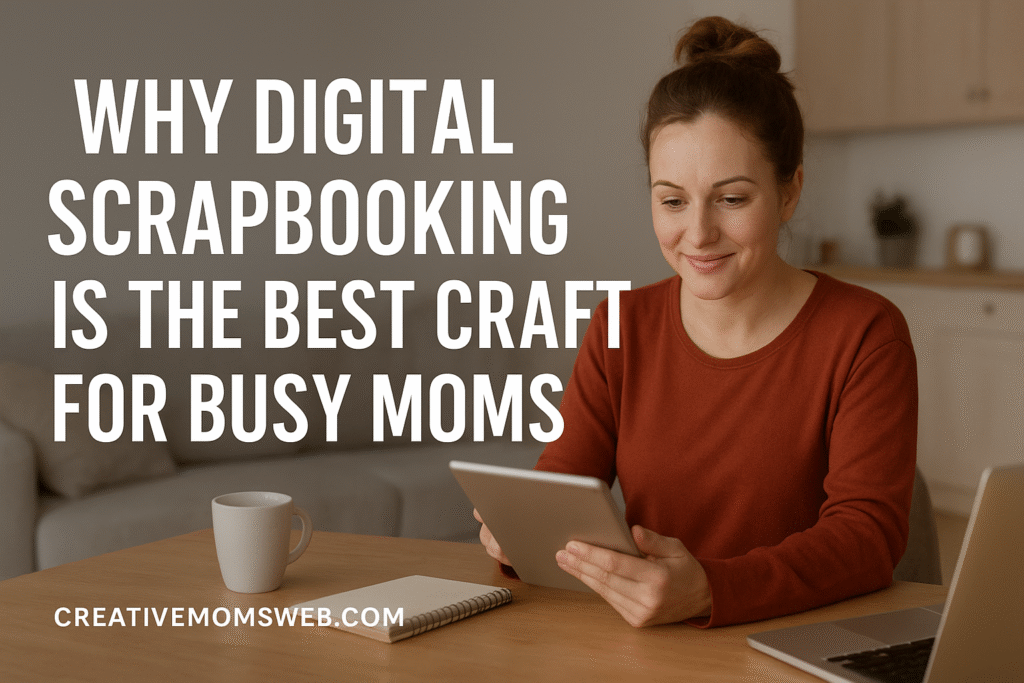 Why Digital Scrapbooking Is the Best Craft for Busy Moms