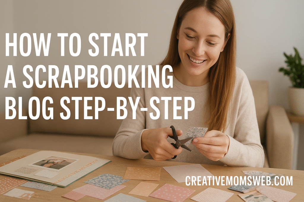 How to Start a Scrapbooking Blog Step-by-Step (Beginner-Friendly Guide!)