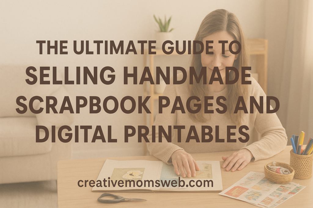 The Ultimate Guide to Selling Handmade Scrapbook Pages and Digital Printables
