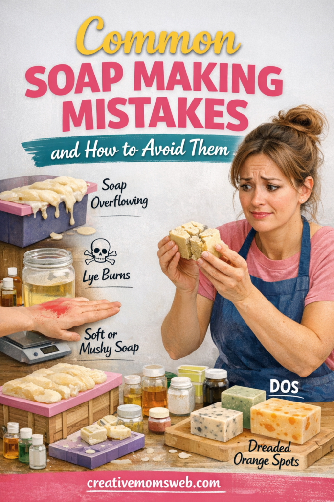 Soap Making Mistakes Every Beginner Should Know