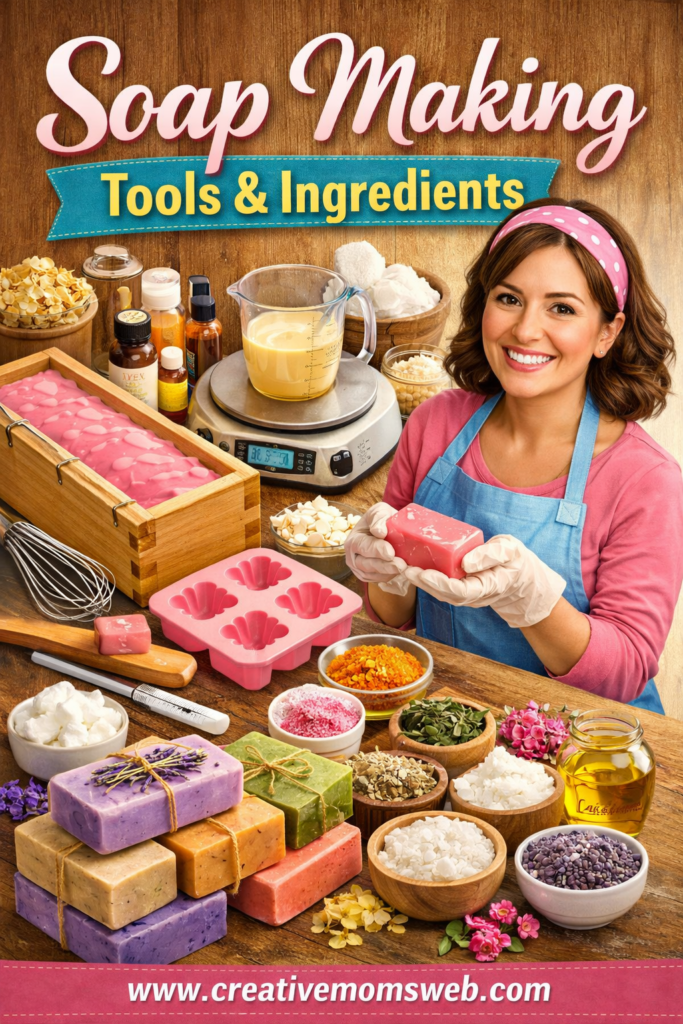Soap Making Tools and Ingredients Every Beginner Needs
