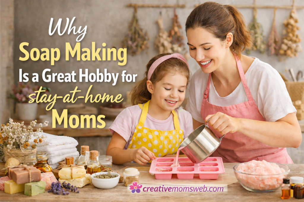 Why Soap Making Is a Great Hobby for stay-at-home Moms