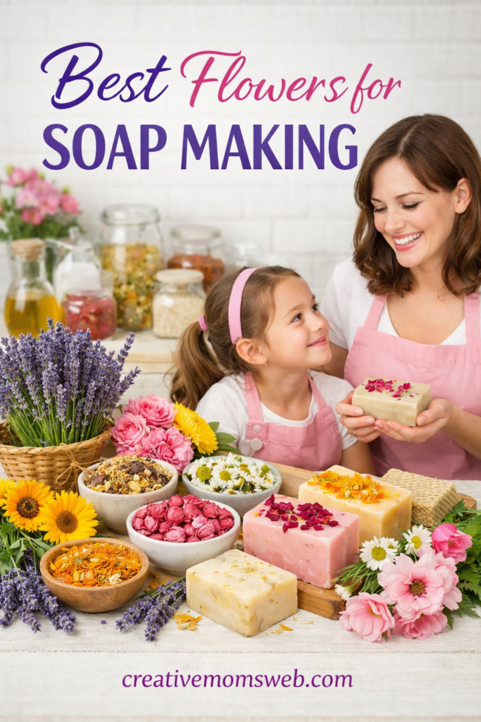 Best Flowers to Use in Homemade Soap