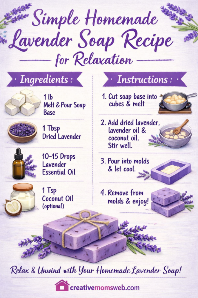 DIY Lavender Soap Recipe for Relaxation