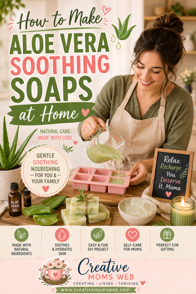 DIY Aloe Vera Soap for Glowing Skin