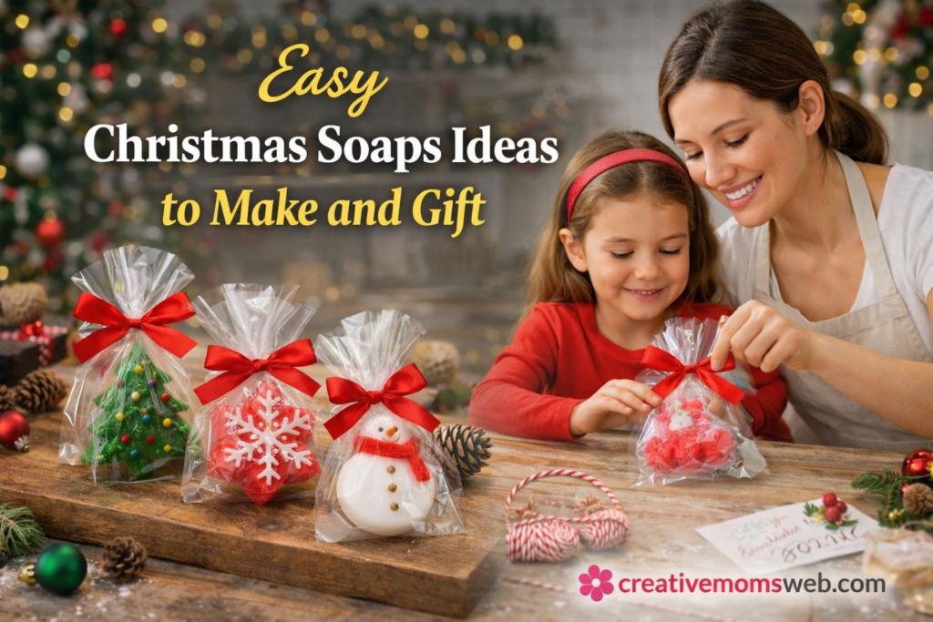 Easy Christmas Soaps Ideas to Make and Gift