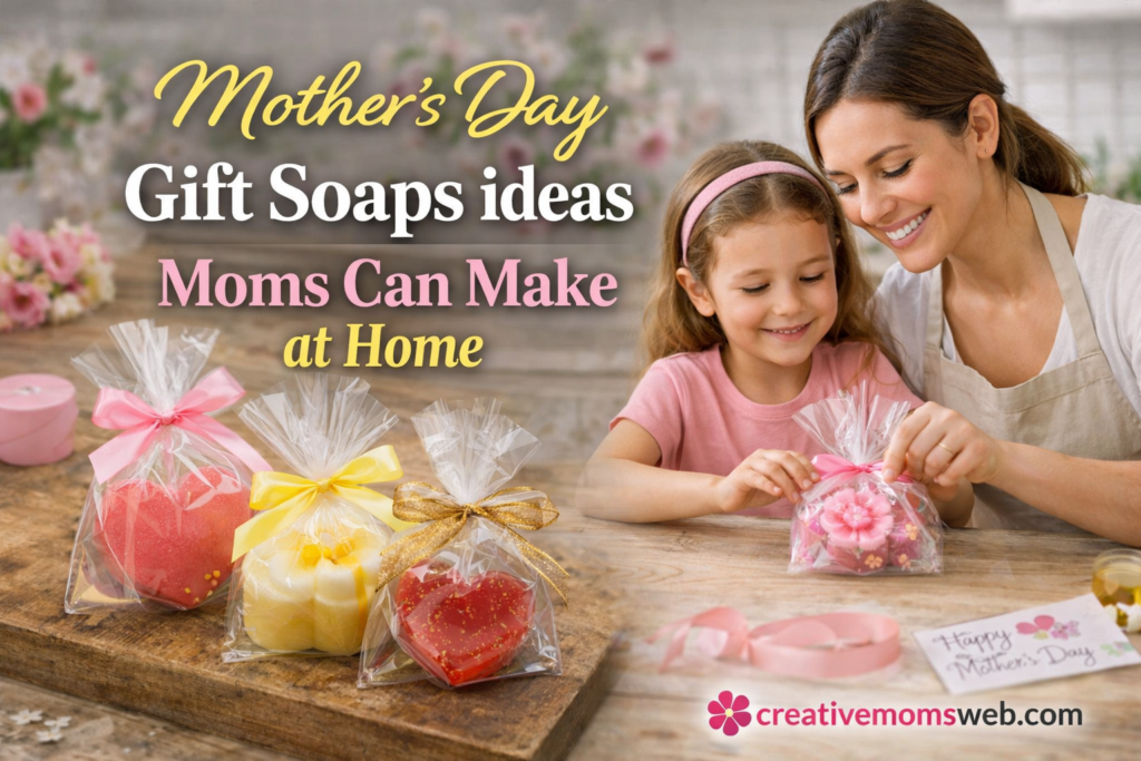 Mothers Day gift soaps ideas Moms Can Make at Home
